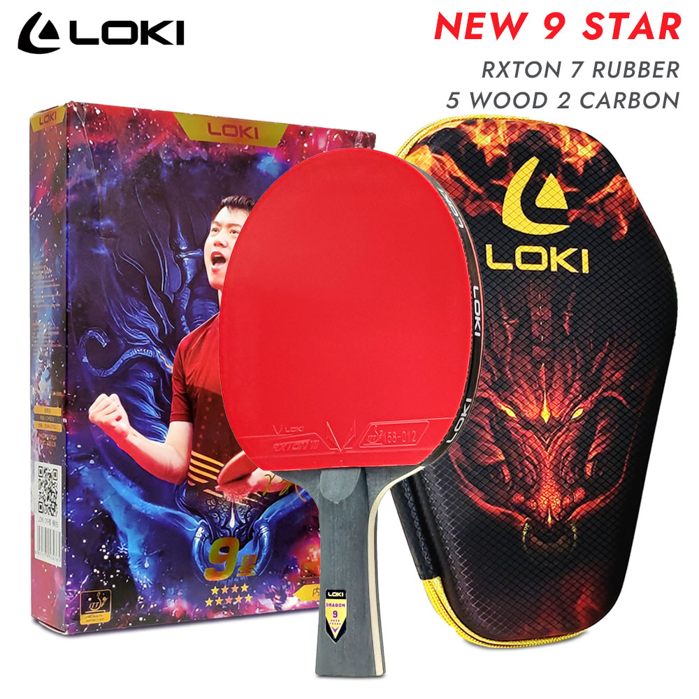 Table Tennis Zhang Jike - LOKI 9 Yıldızlı Masa Tenisi Raketi