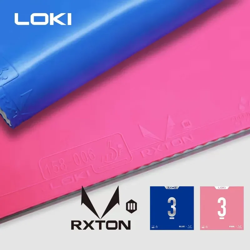Table Tennis Loki - Orijinal LOKI RXTON 3 Mavi Pembe