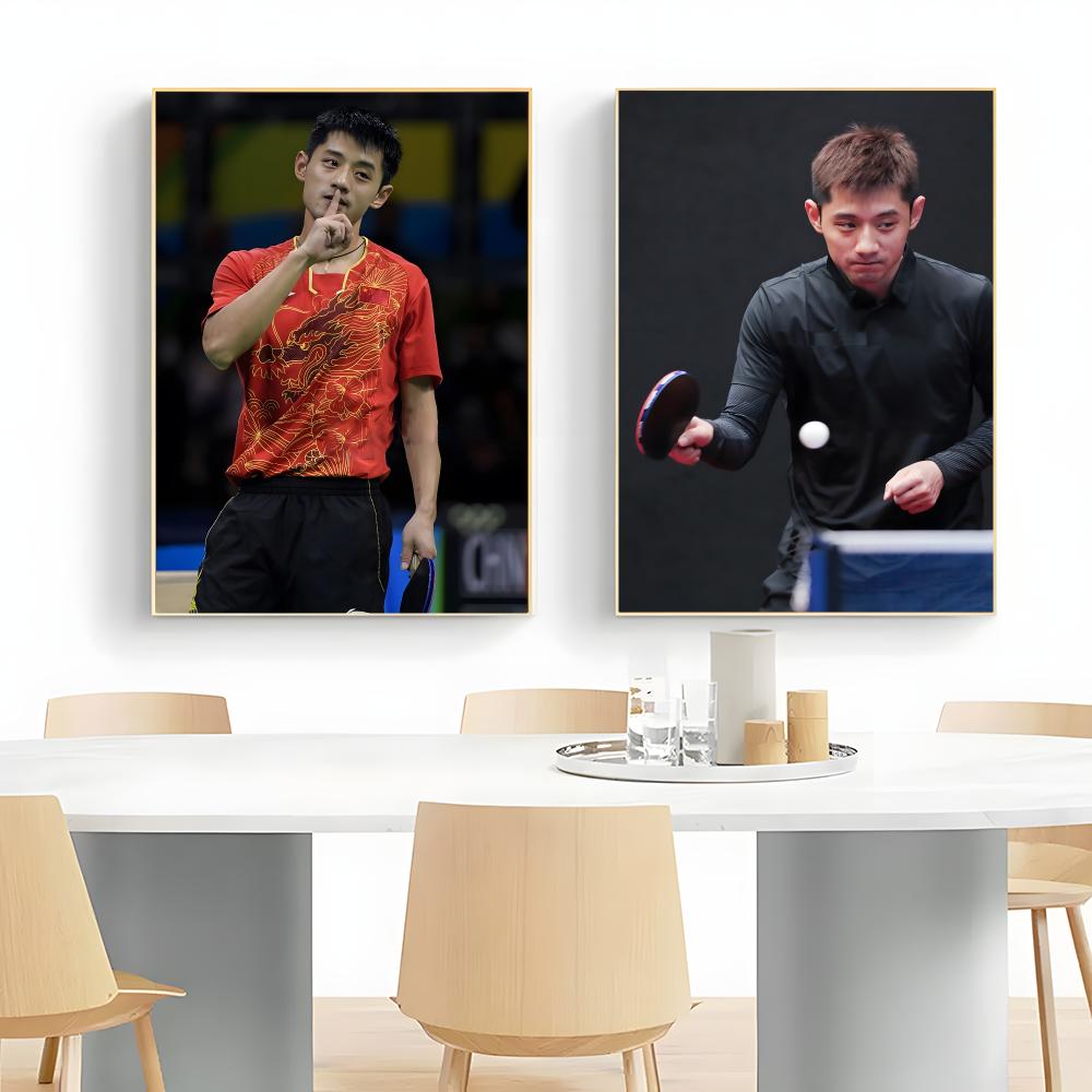 Masa tenisi Zhang Jike Posteri - Table Tennis Zhang Jike incelemesi ve fiyatı