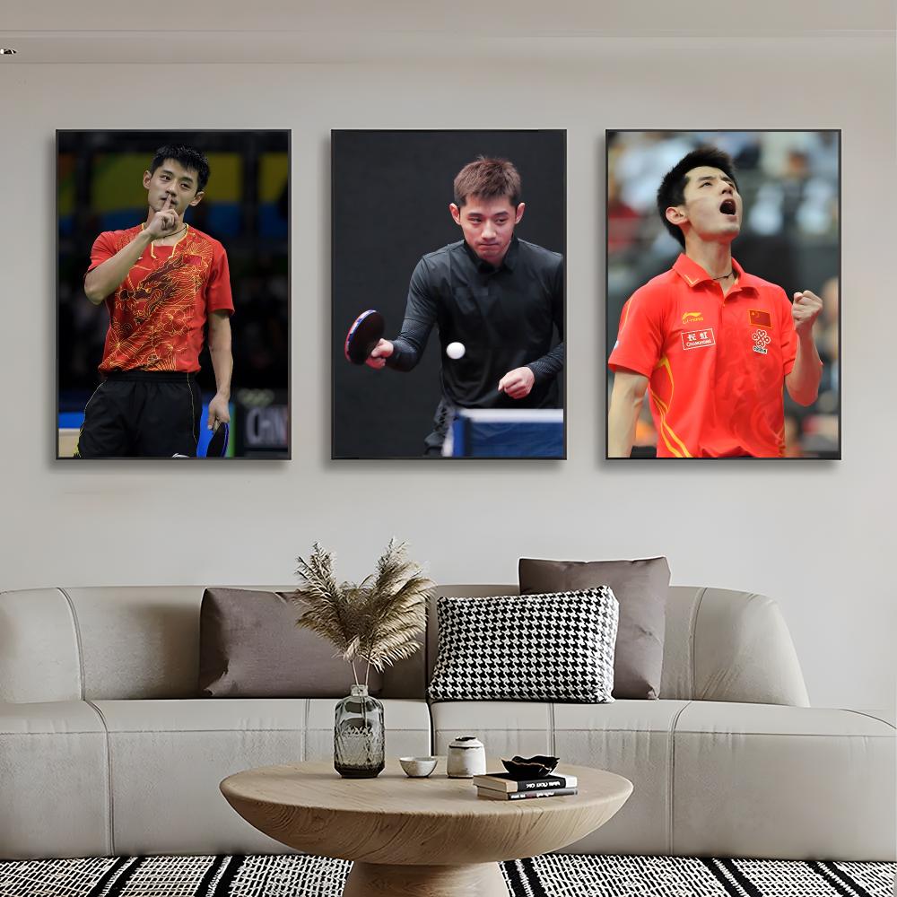 Masa tenisi Zhang Jike Posteri - Table Tennis Zhang Jike incelemesi ve fiyatı
