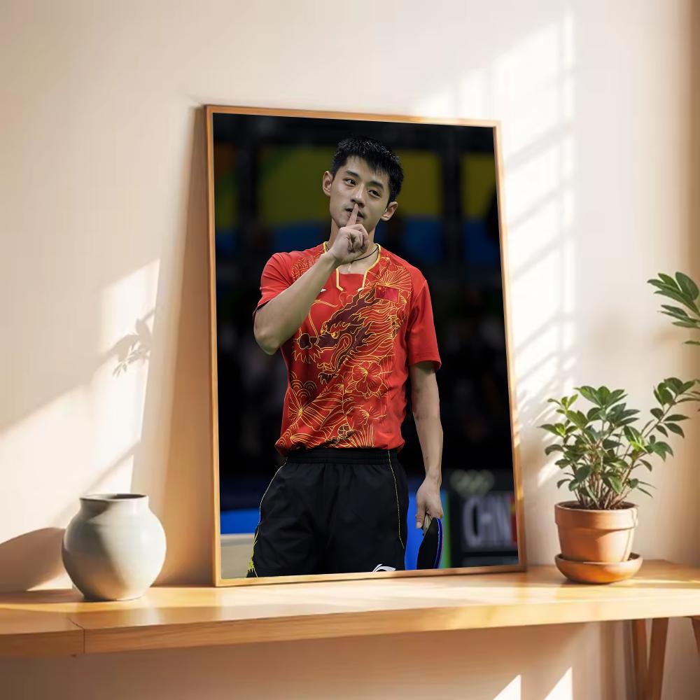 Masa tenisi Zhang Jike Posteri - Table Tennis Zhang Jike incelemesi ve fiyatı