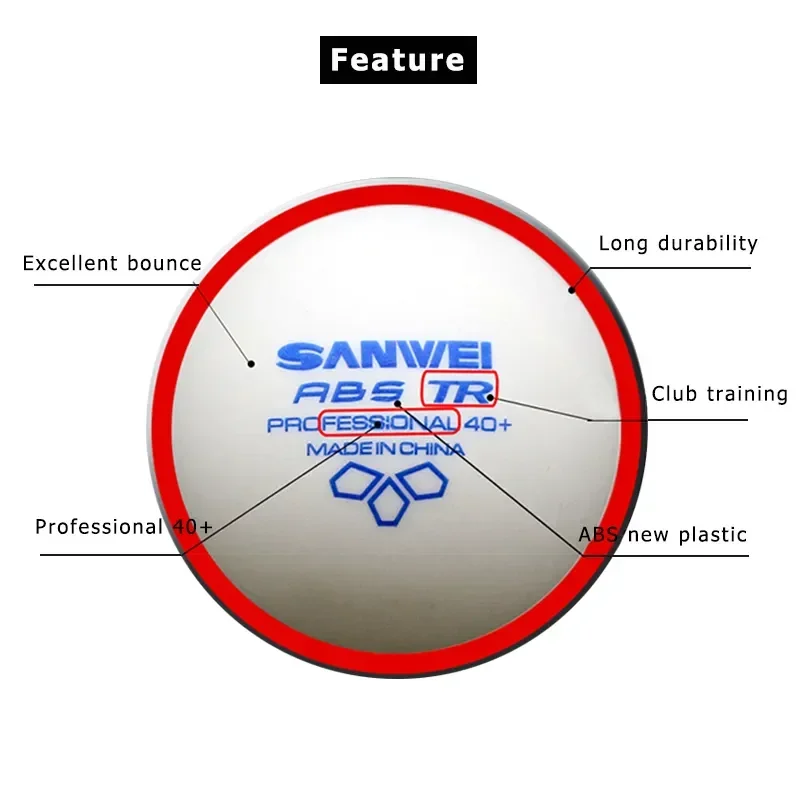 SANWEI-ABS TR 3 Yıldızlı Masa  - Table Tennis Olympics incelemesi ve fiyatı