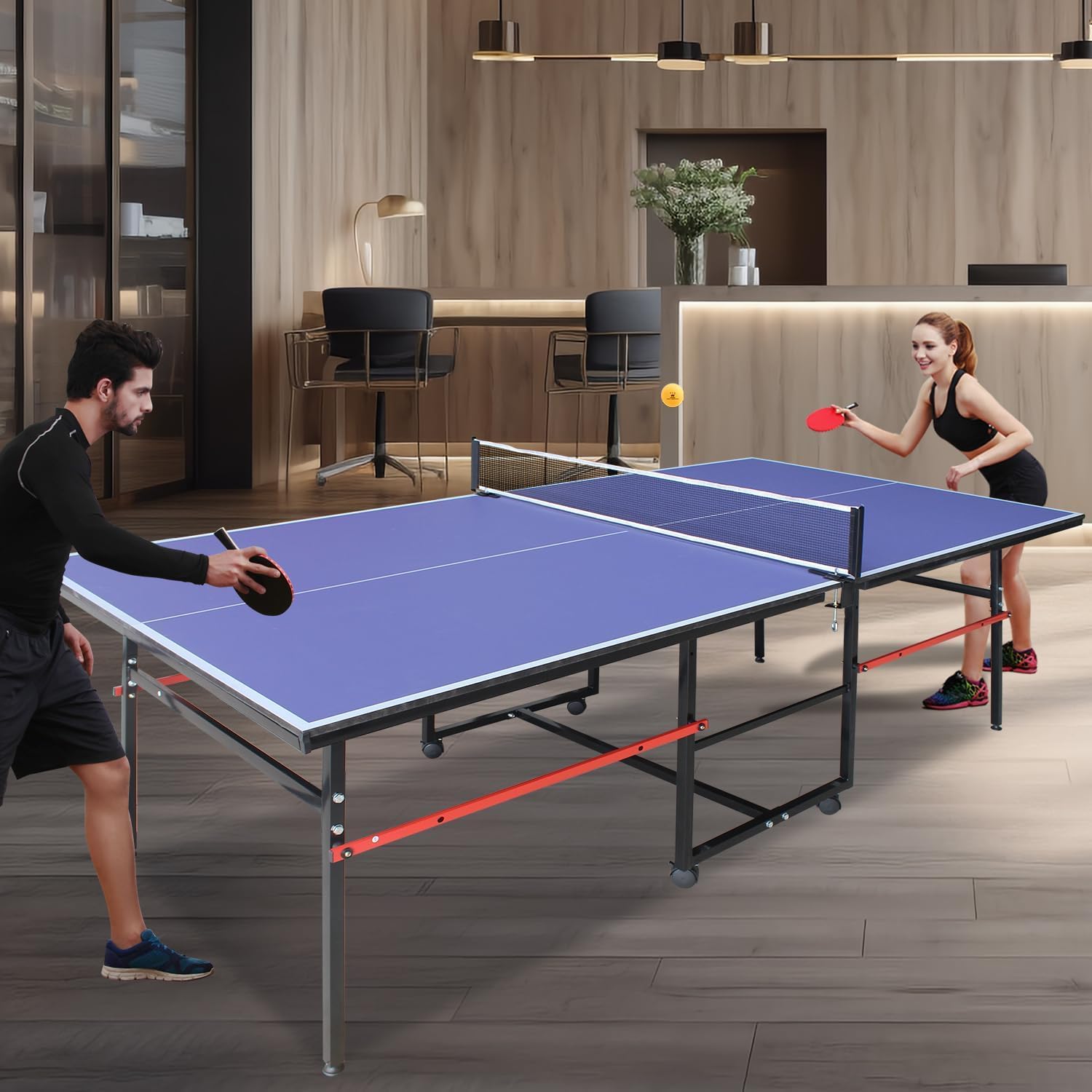8 ft Taşınabilir Ping Pong Mas - Table Tennis Olympics incelemesi ve fiyatı