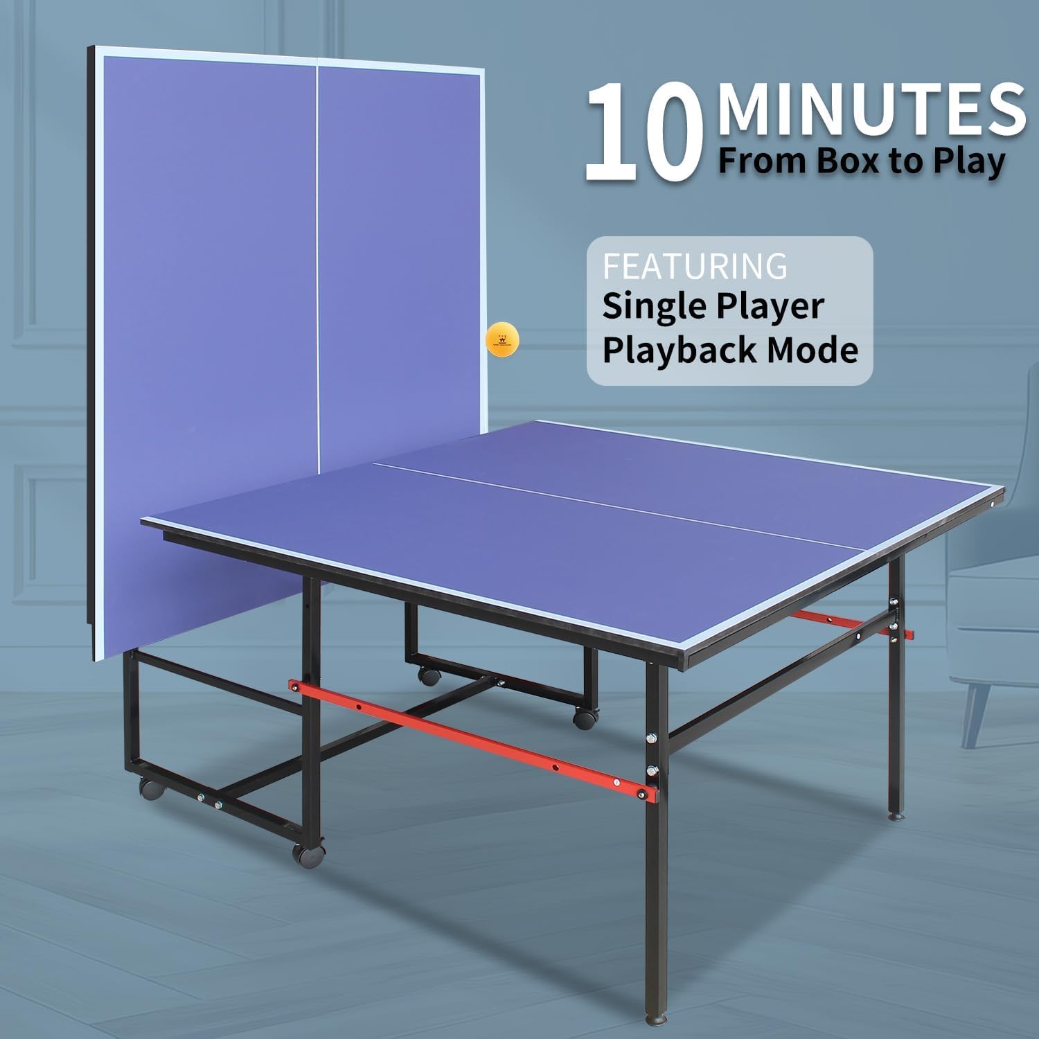 8 ft Taşınabilir Ping Pong Mas - Table Tennis Olympics incelemesi ve fiyatı