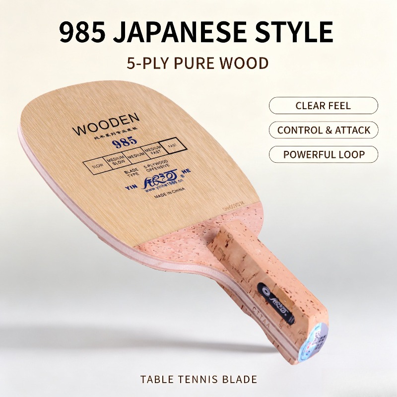 YINHE 985 Japon Penhold Masa T - Table Tennis In Japanese incelemesi ve fiyatı