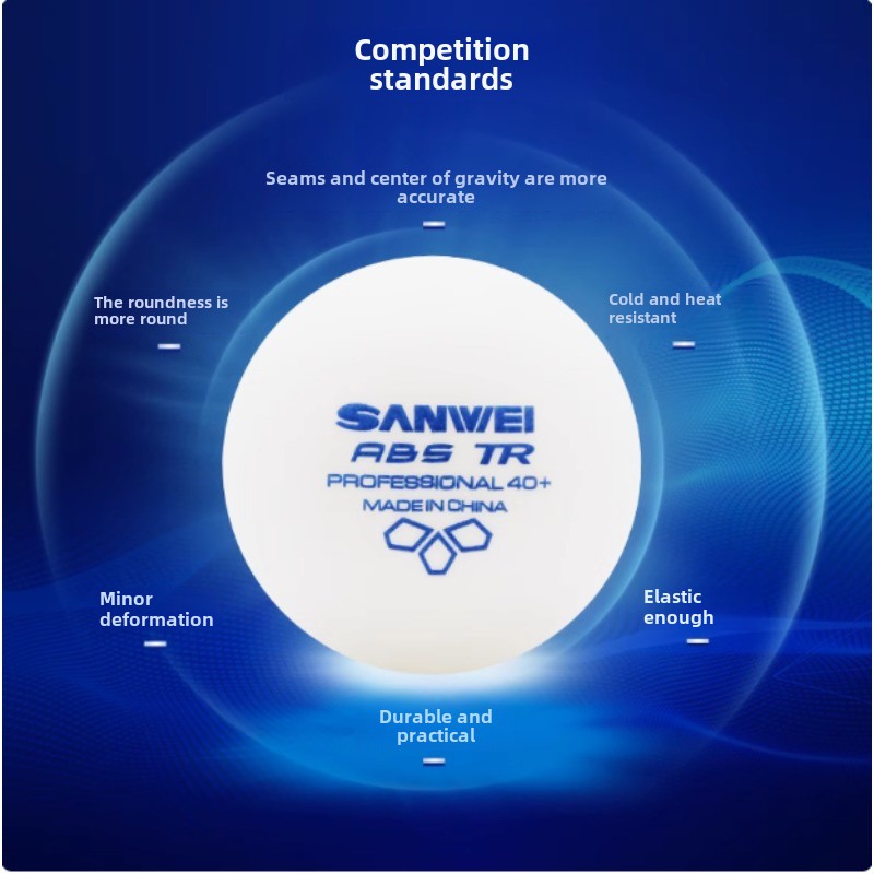 100 adet Sanwei Yeni Malzemele - Table Tennis Olympics incelemesi ve fiyatı